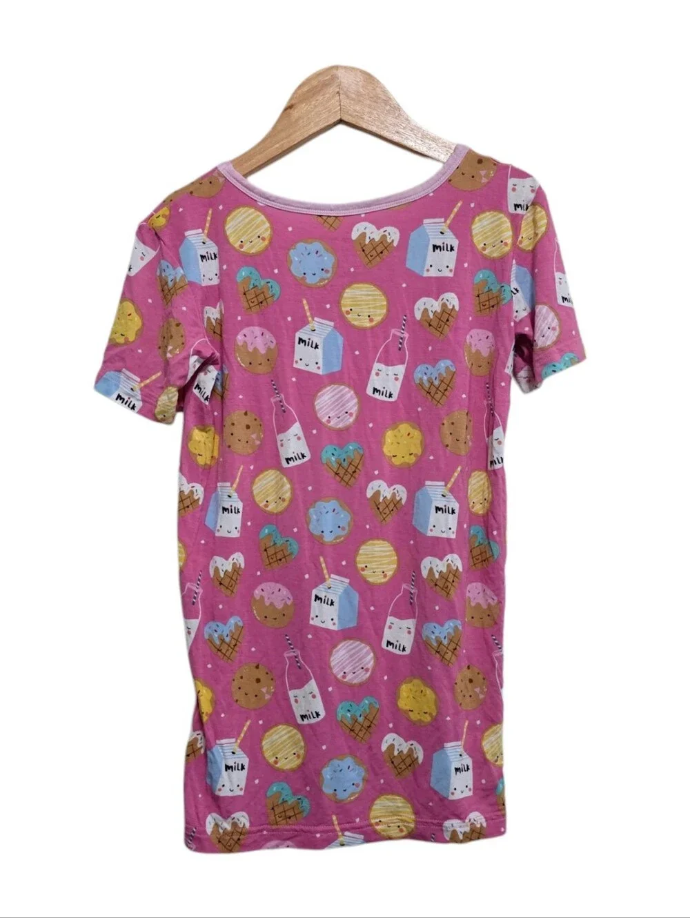 Little Sleepies Cookies & Milk Two-Piece Pajama Set Size 9/10